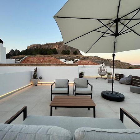Althea Villa Líndos Esterno foto