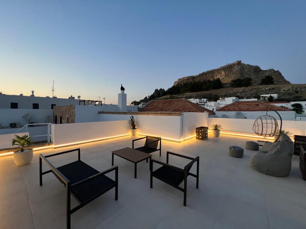 Althea Villa Líndos Esterno foto