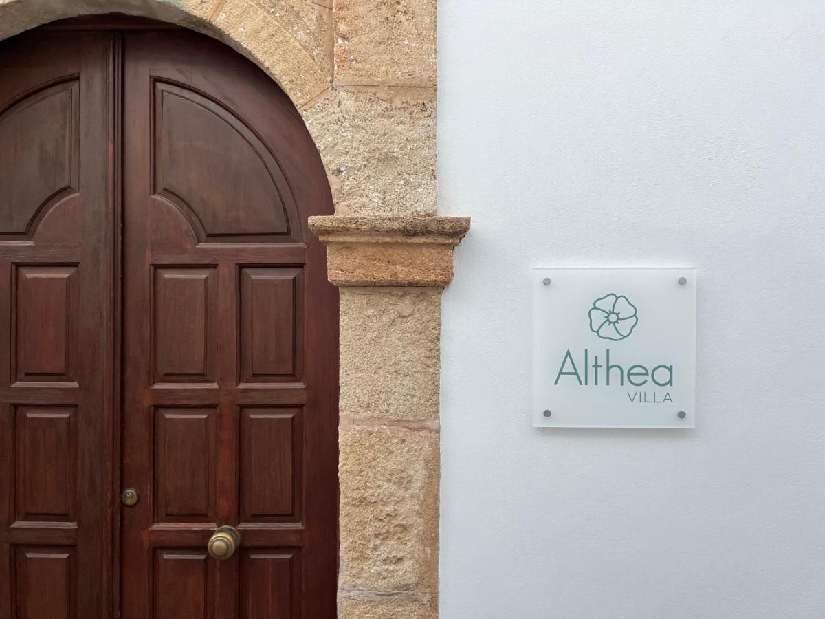 Althea Villa Líndos Esterno foto