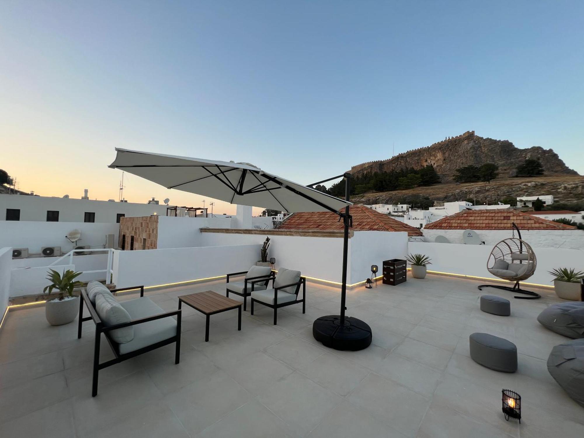 Althea Villa Líndos Esterno foto
