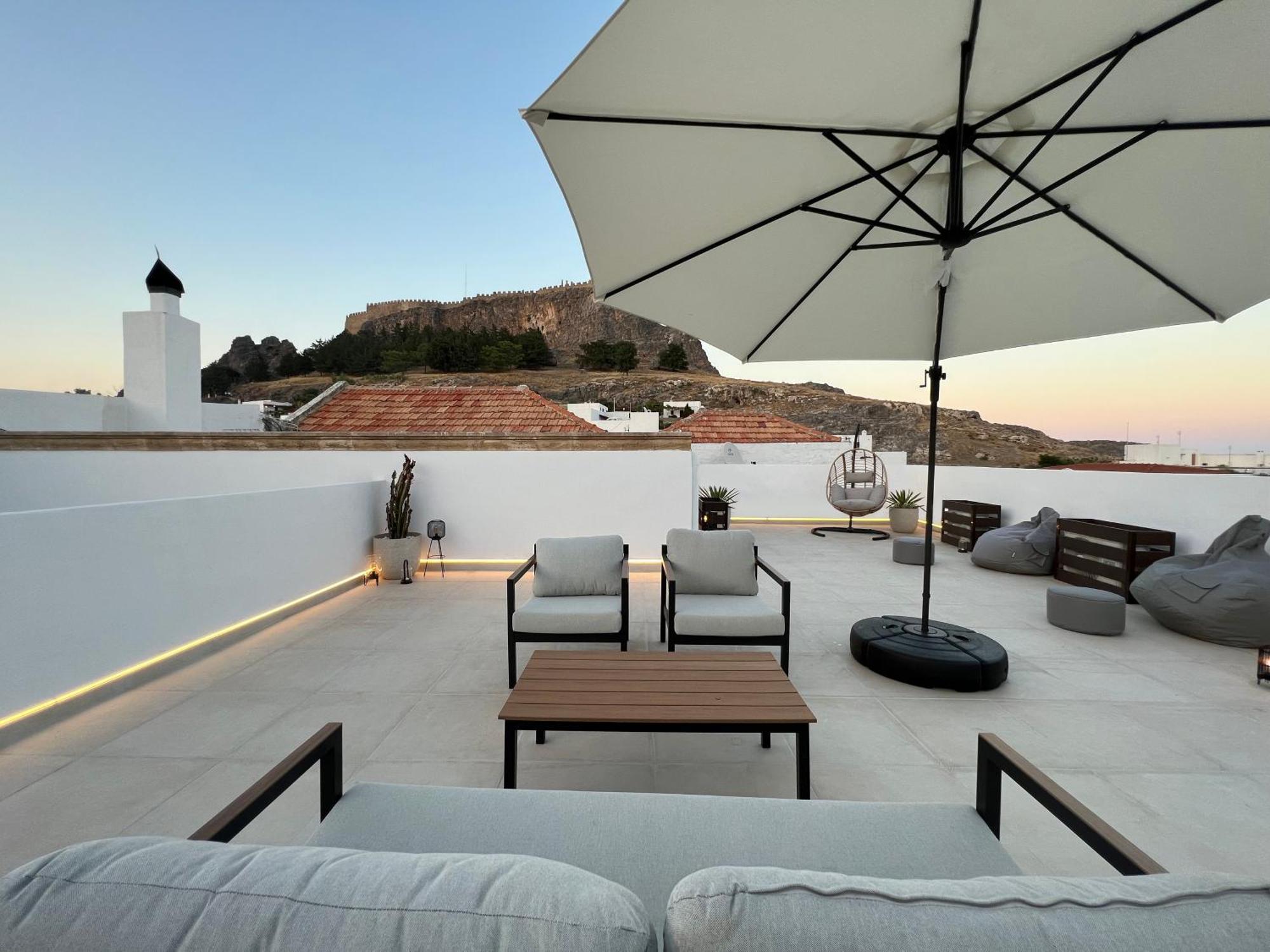 Althea Villa Líndos Esterno foto