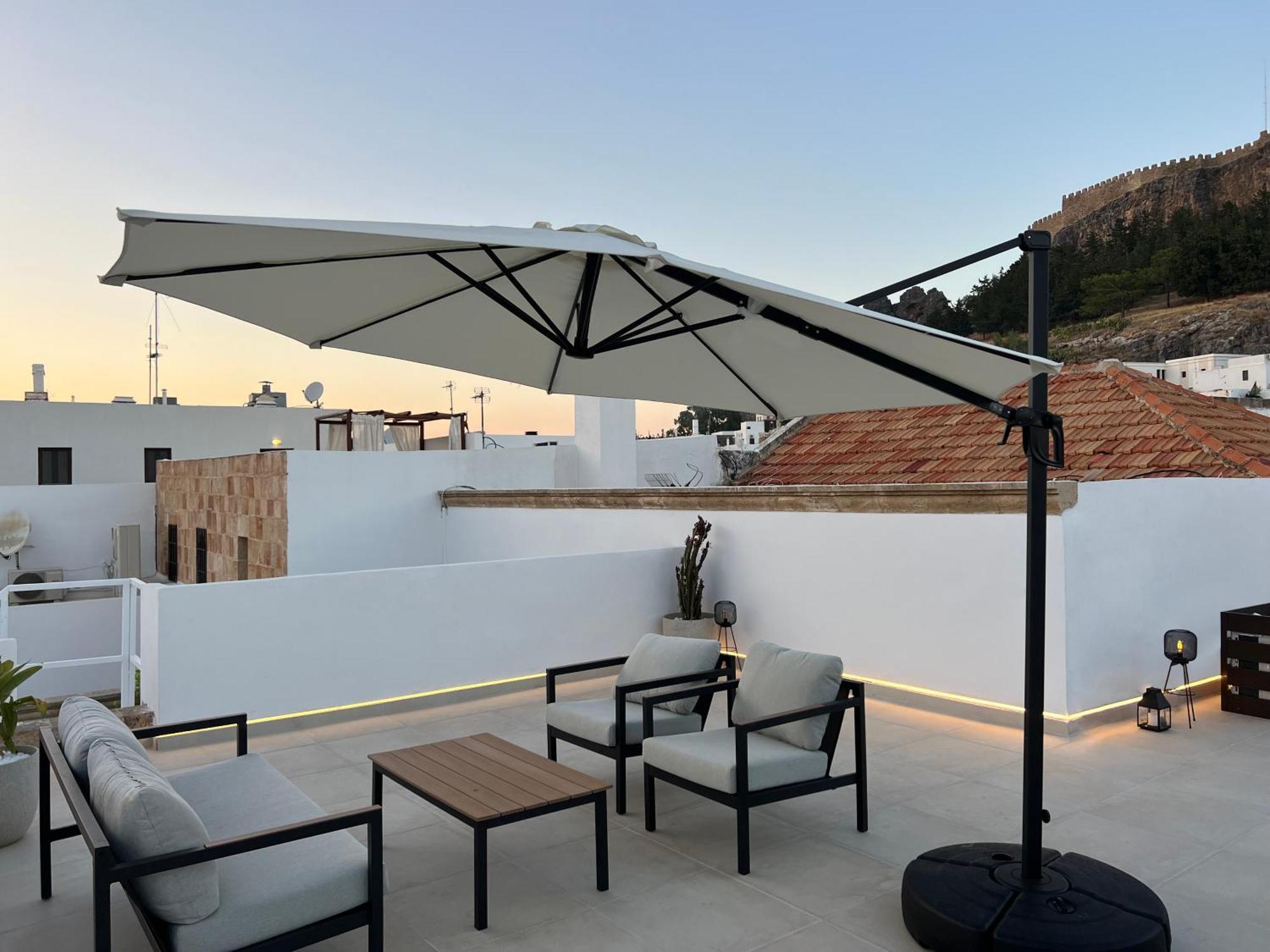 Althea Villa Líndos Esterno foto