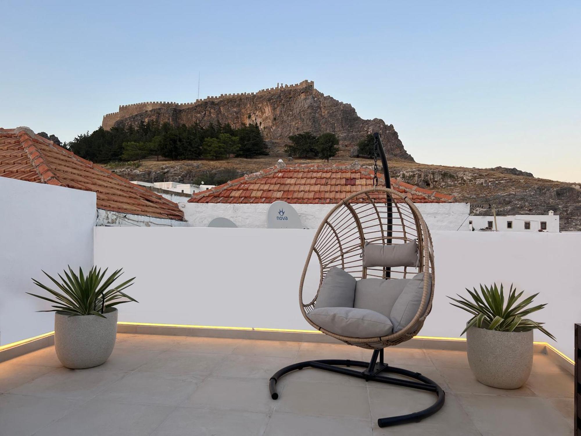 Althea Villa Líndos Esterno foto