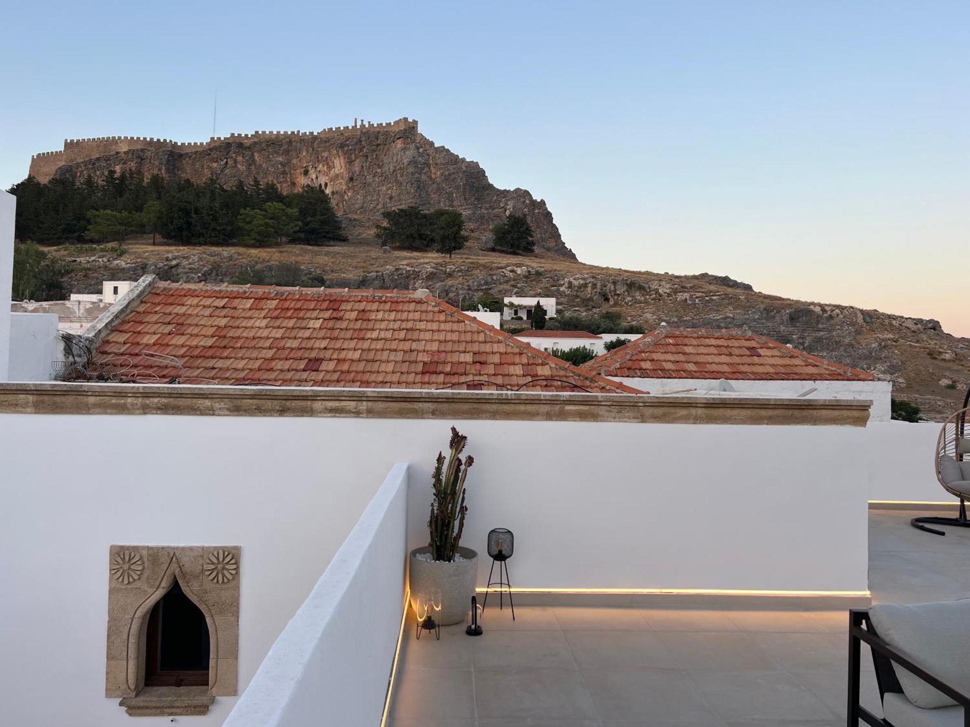 Althea Villa Líndos Esterno foto