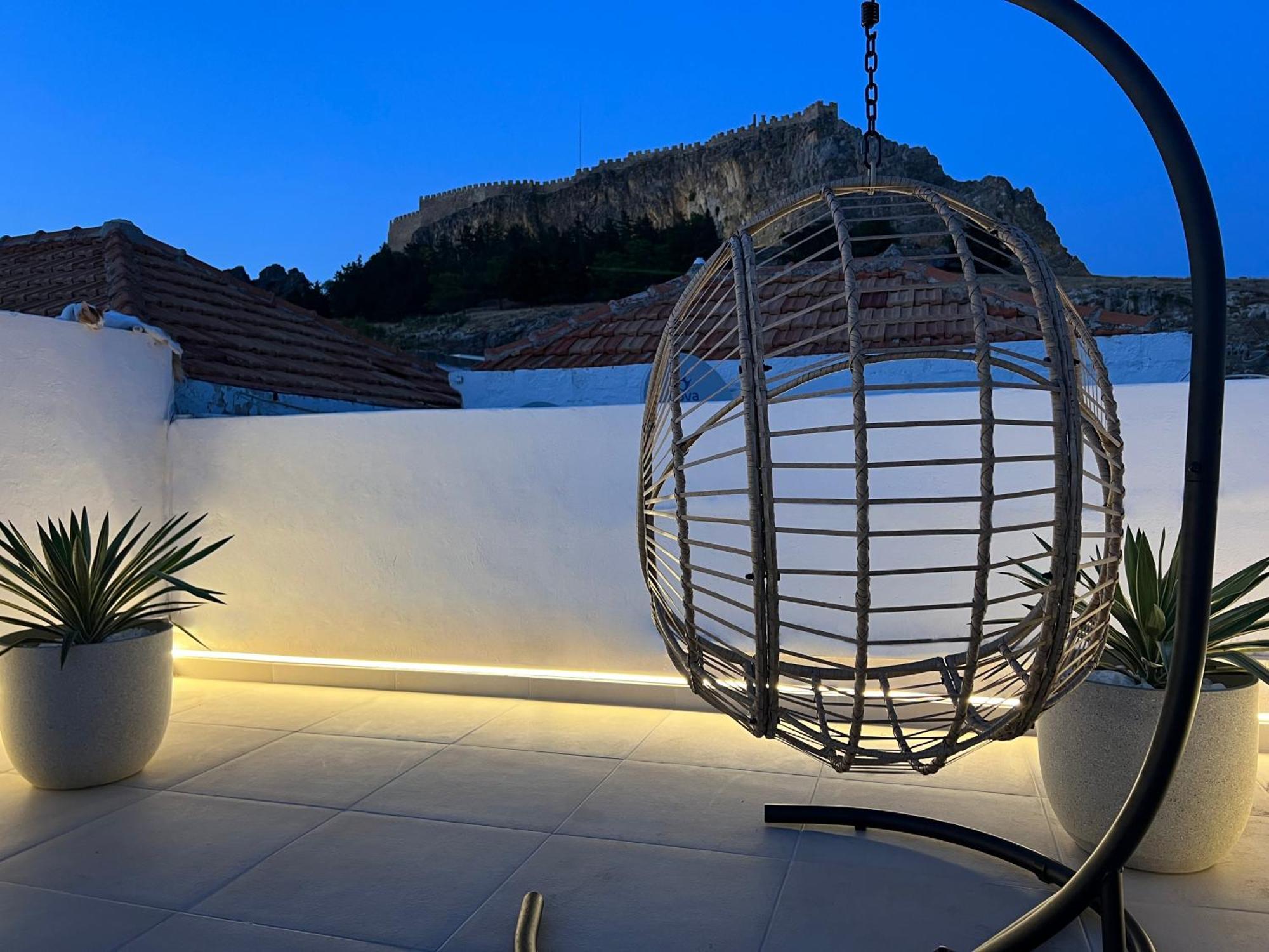 Althea Villa Líndos Esterno foto